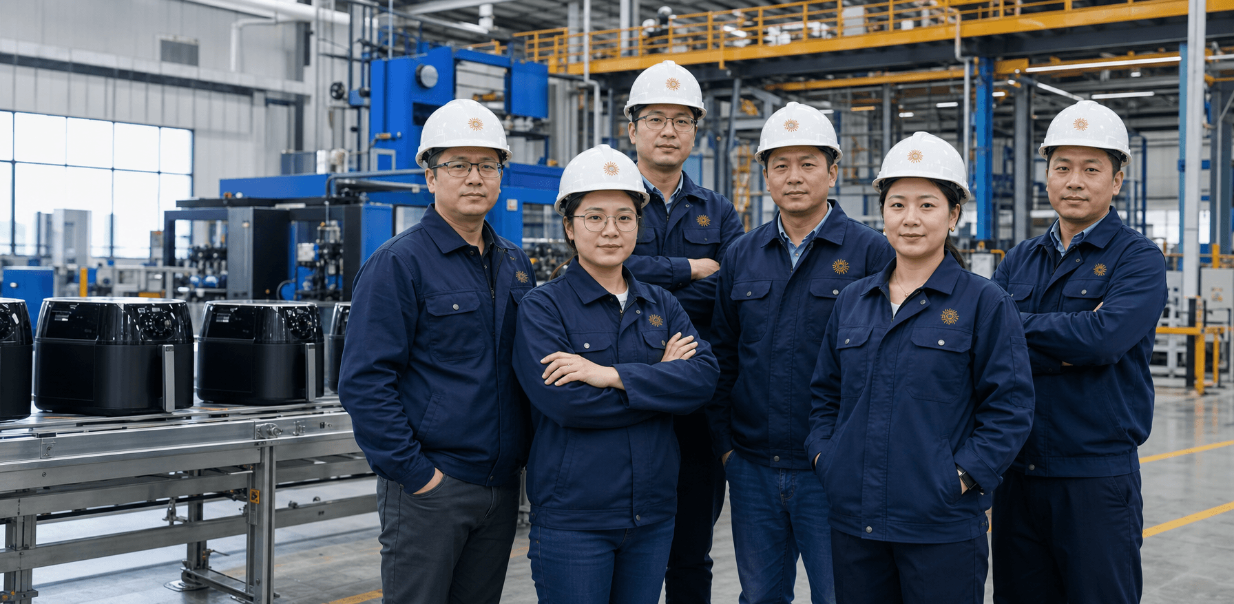 Sun Glory branded engineering team